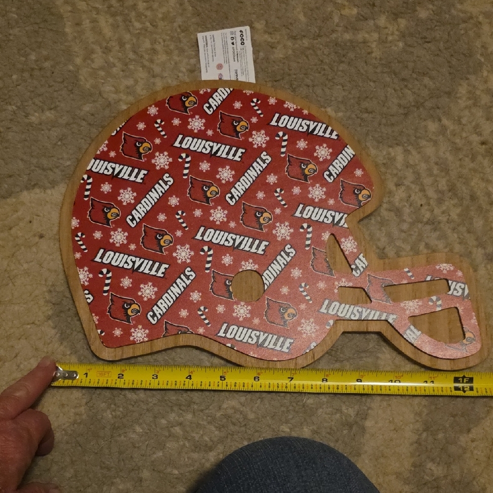 Louisville Cardinals Football Wall Decor